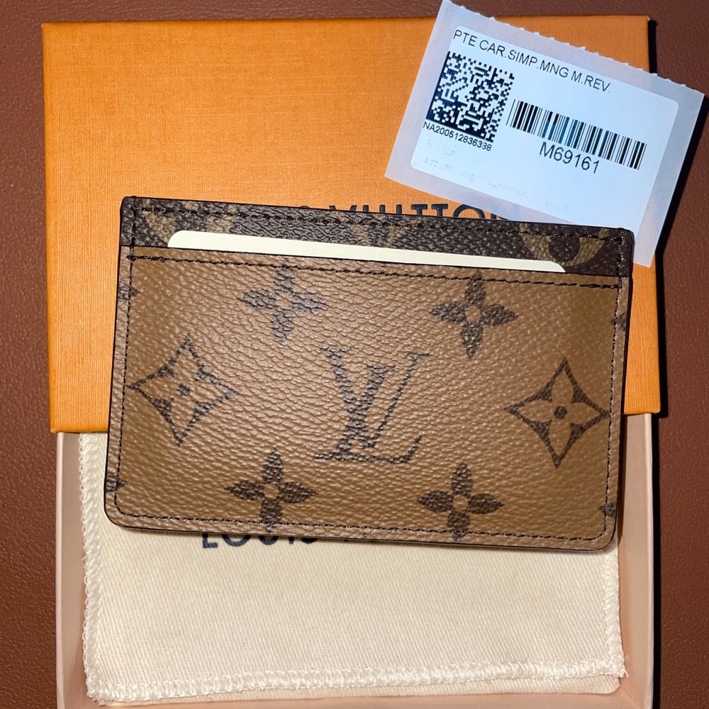 Louis Vuitton Reverse Monogram Card Holder